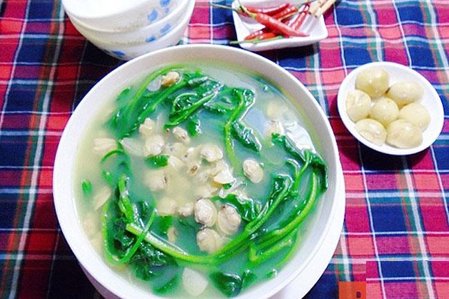 Những cách đơn giản để nấu canh ngon từ rau mồng tơi-2