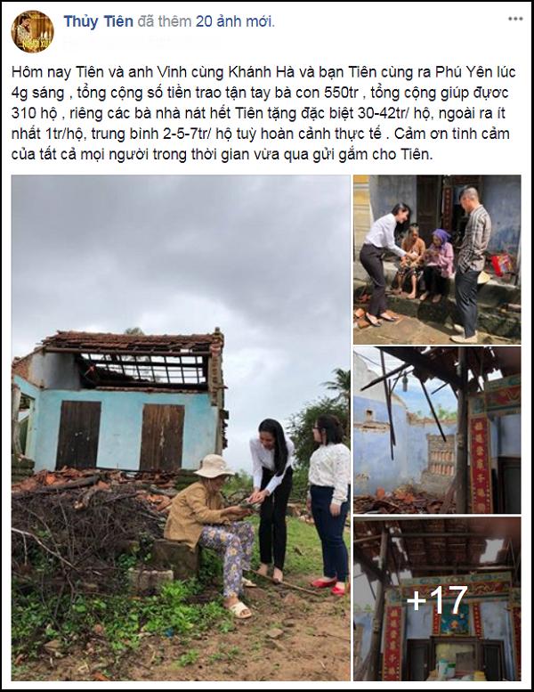 Clip: Thủy Tiên trao tặng 42 triệu đồng cho người mẹ nuôi con tâm thần gây xúc động-1