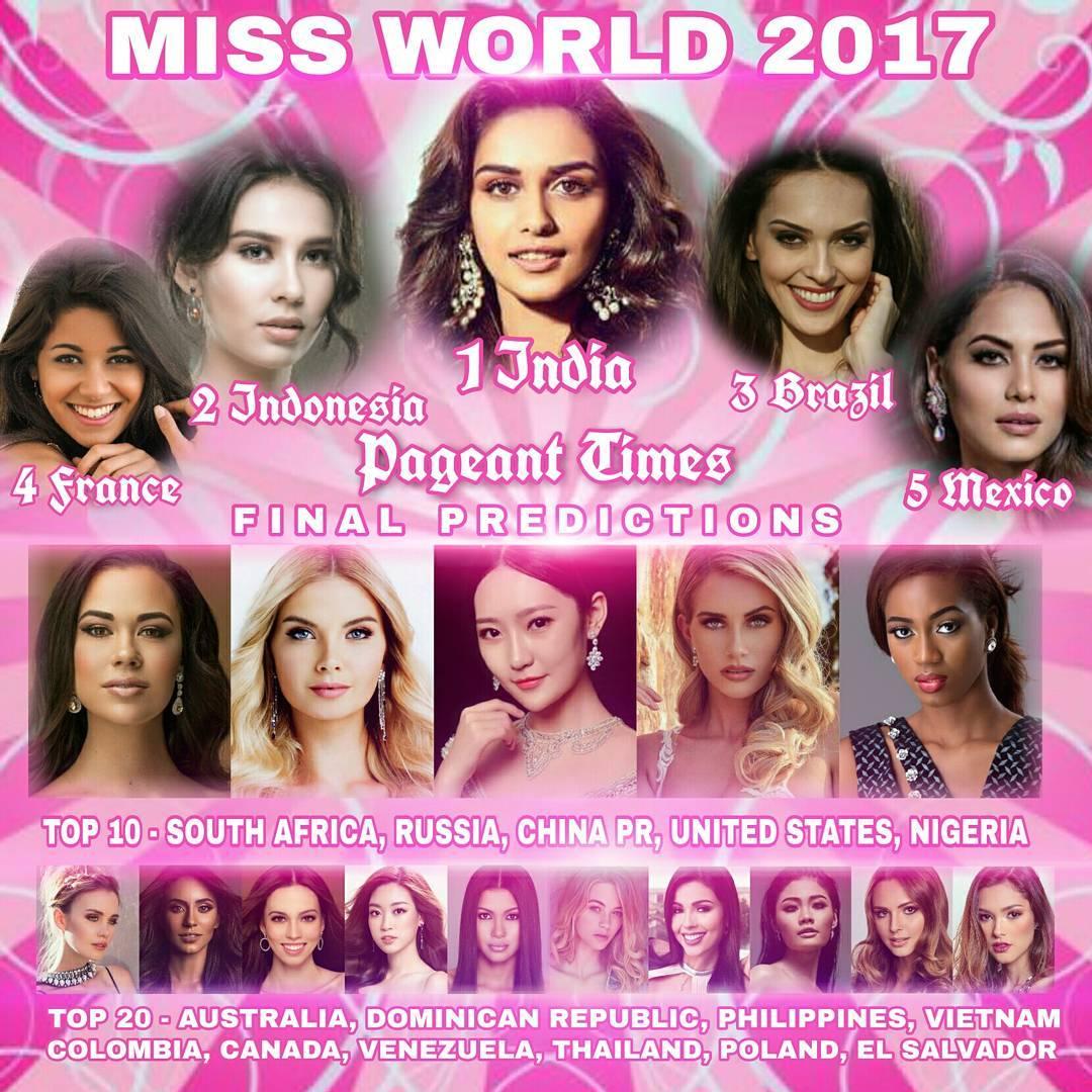 Đỗ Mỹ Linh góp mặt trên các bảng xếp hạng sắc đẹp sát giờ chung kết Miss World 2017-1