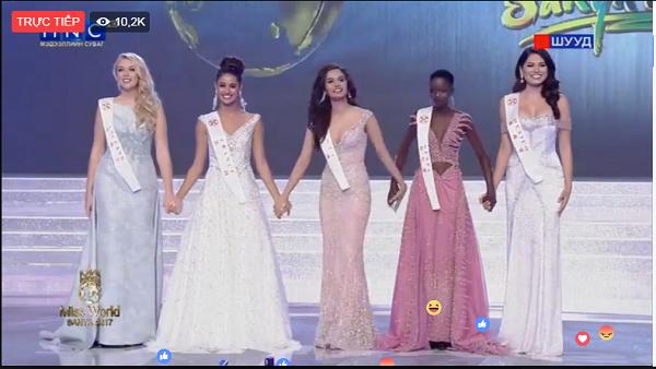 Công bố top 5 người đẹp bước vào vòng thi Ứng xử-1