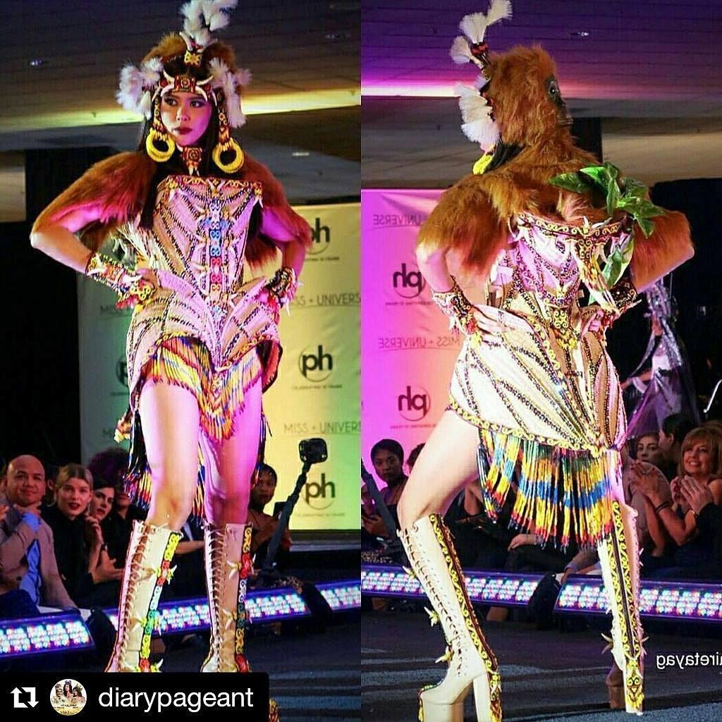 Nguyễn Thị Loan tỏa sáng khi trình diễn quốc phục tại Miss Universe 2017-11