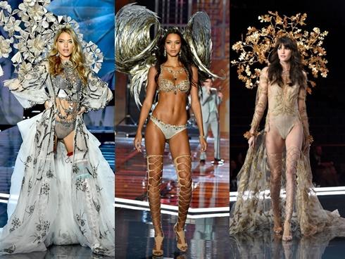 Mãn nhãn với những tác phẩm nội y trị giá hàng triệu đô la ở Victoria's Secret Show 2017