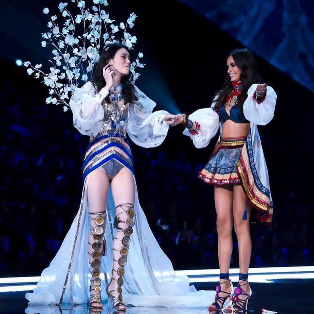 Cử chỉ xuất sắc của Gizele Oliveira sau khi Ming Xi ngã nhận được cơn mưa lời khen từ cư dân mạng-2