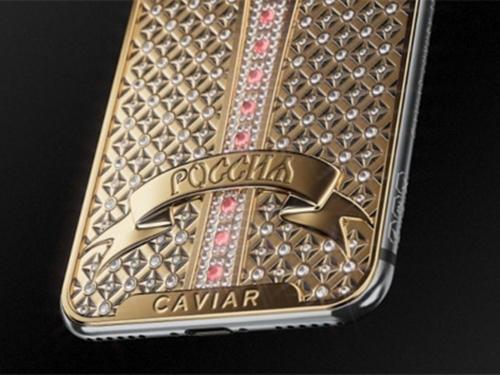 Tận mắt iPhone X Imperial Crown gắn 344 viên kim cương tiền tỷ