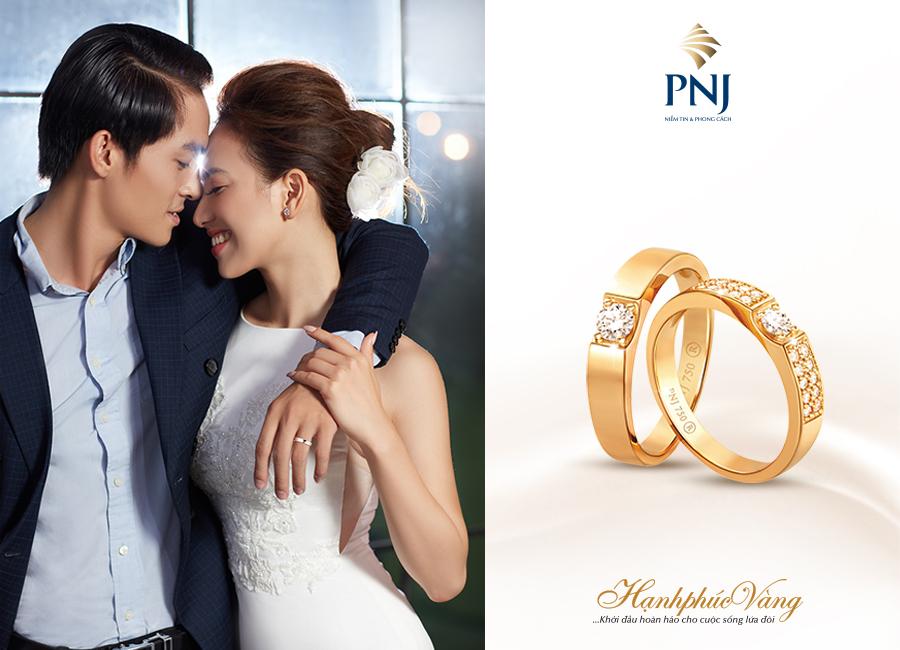 PNJ giới thiệu Trang sức cưới Hạnh Phúc Vàng-1