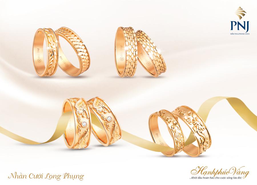 PNJ giới thiệu Trang sức cưới Hạnh Phúc Vàng-6