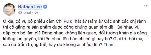 Ca sĩ phản đối chuyện đề nghị bỏ phiếu cấm Chi Pu đi hát: Không thích đứng chung sân khấu với họ thì đừng nhận lời diễn chung-3