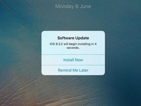 Cách chặn yêu cầu cập nhật của iOS