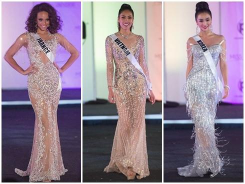 Nguyễn Thị Loan diện bikini khoe cơ bụng săn chắc trước thềm chung kết Miss Universe 2017-10