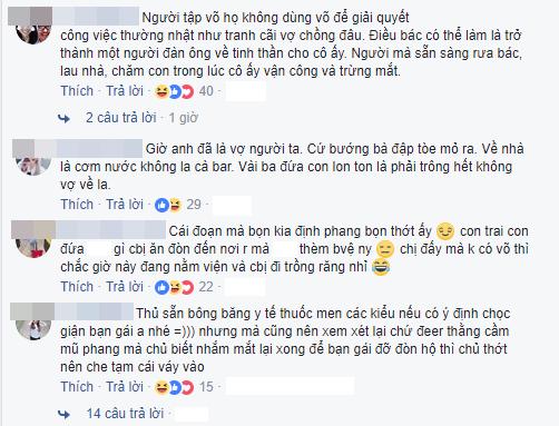 Cười lăn lộn với tâm tư của anh chàng lo sốt vó sau khi phát hiện bạn gái giỏi võ-5