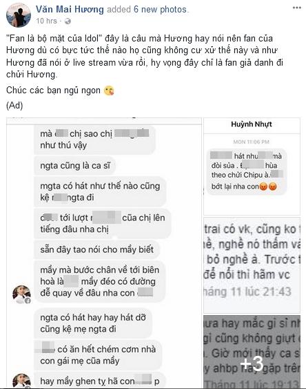 Chê Chi Pu hát live như trò đùa, Văn Mai Hương liên tiếp bị fan cuồng dọa giết-2