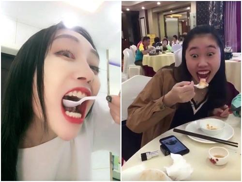 Clip: Hết hồn với bí kíp ăn uống 'sang chảnh' không lo trôi son của hội chị em