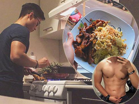 Từng phải mang mì tôm sang Tây, chàng '6 múi' khiến mẹ tưởng có bạn gái vì nấu quá khéo