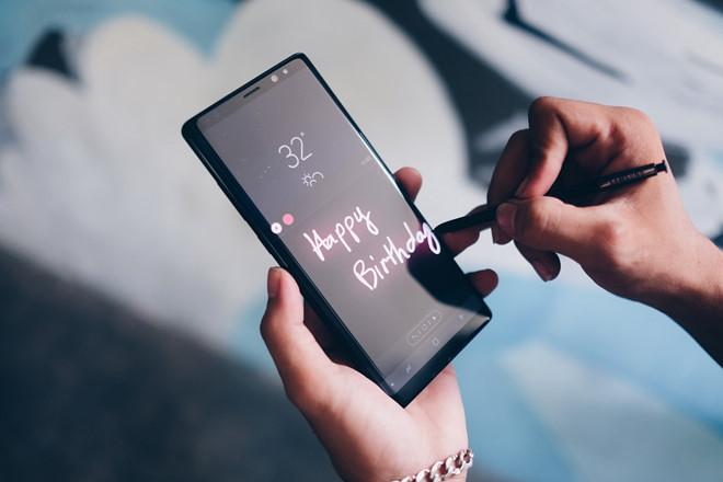 Trải nghiệm người dùng cơ bản với Note 8: Ấn tượng với S-Pen-1