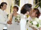 Cô dâu Khởi My hôn chú rể Kelvin Khánh say đắm trong đám cưới