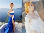 Hương Giang Idol tạo dáng nhanh như tia chớp, không kém các người mẫu nổi danh-7