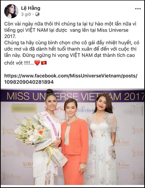 45 mỹ nhân chúc Nguyễn Thị Loan chiến thắng tại Hoa hậu Hoàn vũ Thế giới 2017-5