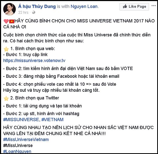 45 mỹ nhân chúc Nguyễn Thị Loan chiến thắng tại Hoa hậu Hoàn vũ Thế giới 2017-6