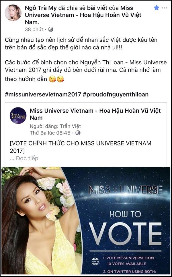45 mỹ nhân chúc Nguyễn Thị Loan chiến thắng tại Hoa hậu Hoàn vũ Thế giới 2017-8