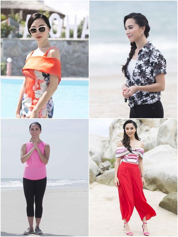 Chẳng phải siêu mẫu, Thiên Lý vẫn cực kỳ ấn tượng khi tạo dáng thị phạm cho thí sinh hoa hậu-2