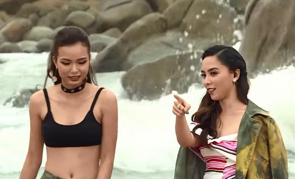 Chẳng phải siêu mẫu, Thiên Lý vẫn cực kỳ ấn tượng khi tạo dáng thị phạm cho thí sinh hoa hậu-3