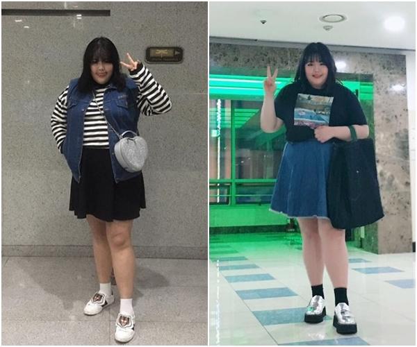 Béo gấp đôi người yêu nhưng thánh ăn Hàn Quốc vẫn có gout thời trang chẳng thua cô gái nào-6