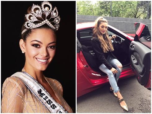 Nguyễn Thị Loan diện trang phục nhái tại Hoa hậu Hoàn Vũ 2017-3