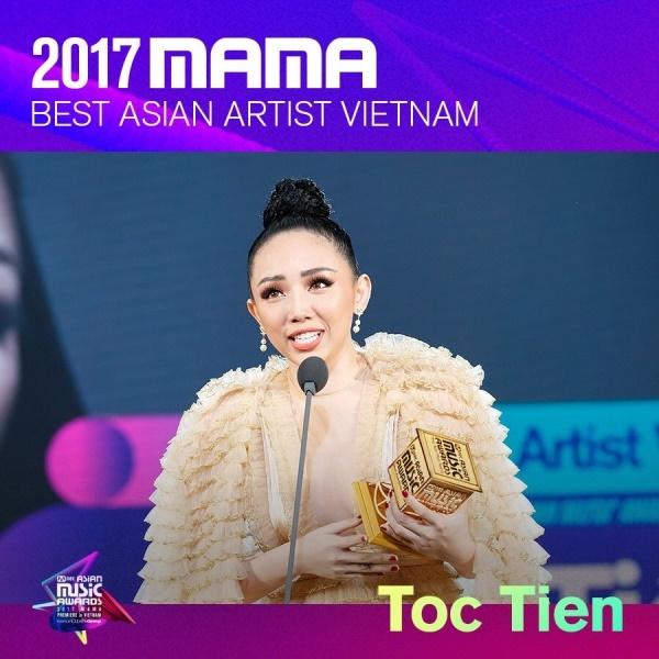 Fan quốc tế rần rần khen tiết mục mở màn MAMA 2017 của Tóc Tiên-2
