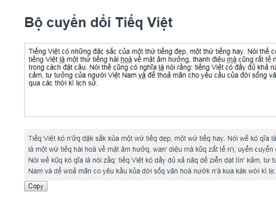 Tên bạn là gì nếu chuyển từ Tiếng Việt sang 'Tiếq Việt'?