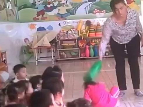 Bắt chủ cơ sở mầm non Mầm Xanh ở Sài Gòn dùng dao đánh trẻ