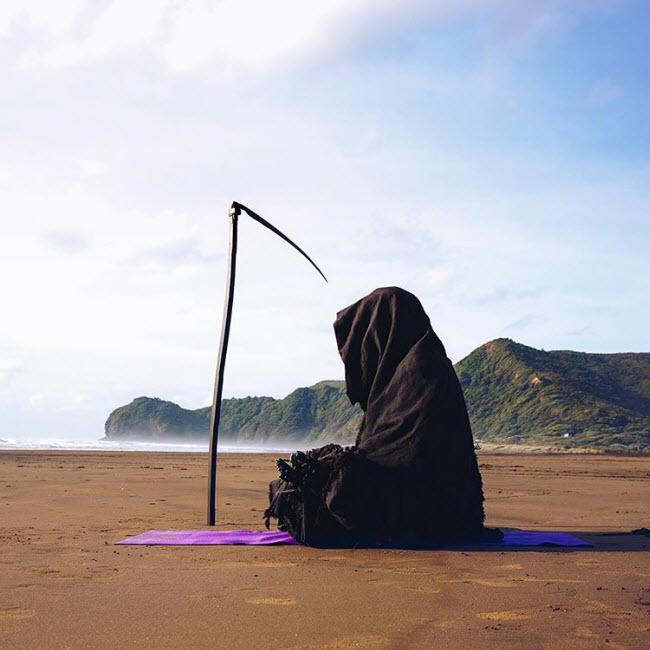 Sự thật bất ngờ đằng sau bộ ảnh Thần Chết du ngoạn khắp New Zealand-10