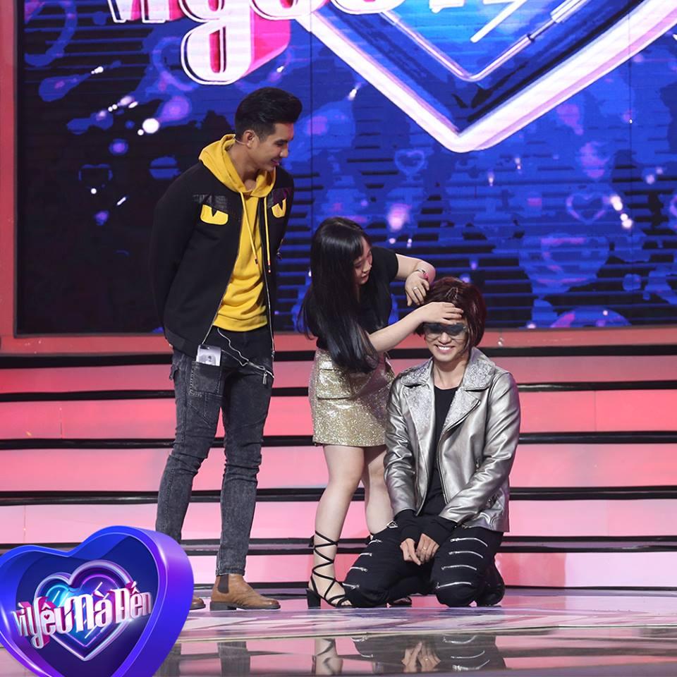 Lộ clip không lên sóng với màn giả gái cực lầy của Bảo Kun trong Vì yêu mà đến-4