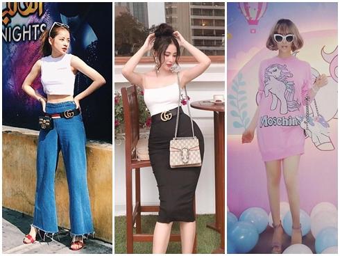 Angela Phương Trinh diện đồ bó sát khoe hông quả táo nổi bật nhất street style sao Việt tuần này