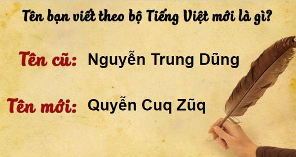 Bi hài với những cái tên Việt Nam được viết theo kiểu chuyển đổi tiếng Việt-1