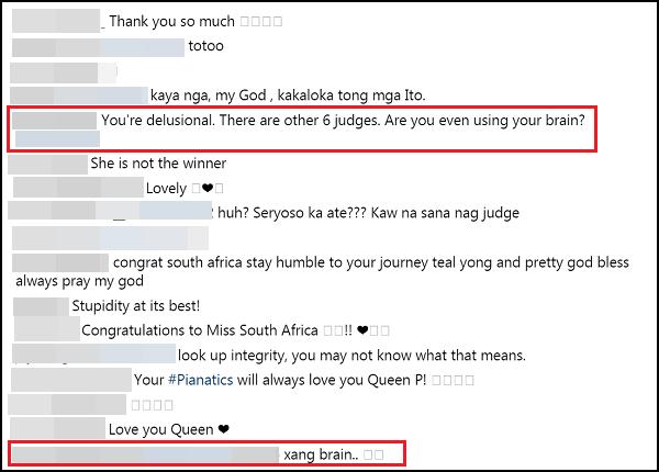 Hoa hậu Pia Wurtzbach bị chỉ trích vì để đại diện Philippines trượt top 5 Miss Universe-6