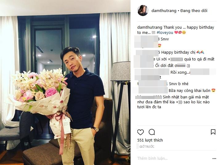 Đàm Thu Trang công khai gửi lời yêu tới Cường Đô La trên mạng xã hội-1
