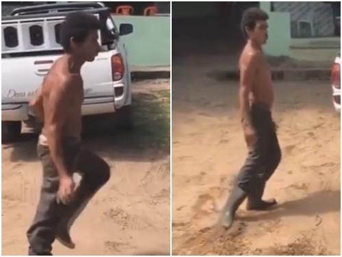 Clip: Không thể rời mắt với màn nhảy cực chất của anh công nhân da đen