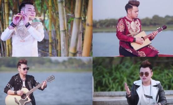 Despacito bằng 4 loại nhạc cụ của 9X Hà thành gây bão mạng xã hội-1