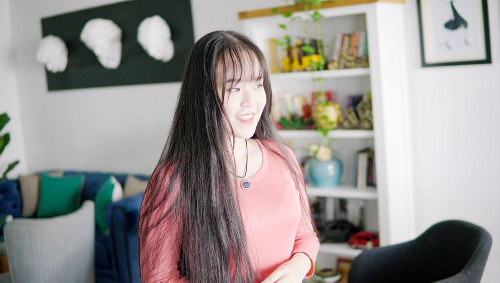 9X Sài Gòn kiếm chục triệu mỗi tháng nhờ có mái tóc dài 2 m-6