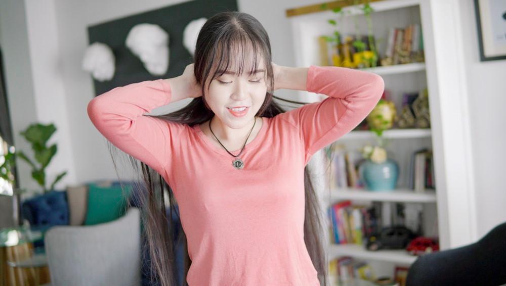 9X Sài Gòn kiếm chục triệu mỗi tháng nhờ có mái tóc dài 2 m-9