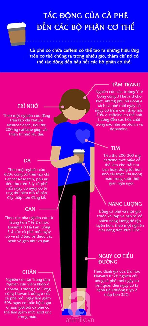 Khi uống 1 ly cafe, bạn có chắc đã nắm được sự tác động của nó lên cơ thể từng giây từng phút như thế nào?-3