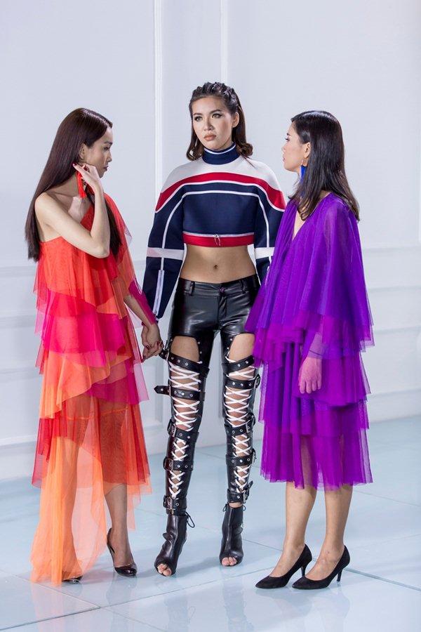 Phi Thanh Vân trễ nải vòng một - Lan Khuê lộ chân gầy lọt top sao mặc xấu tuần này-6