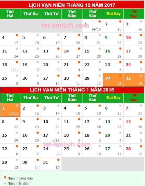 Đã có lịch nghỉ Tết dương lịch 2018 chính thức-1
