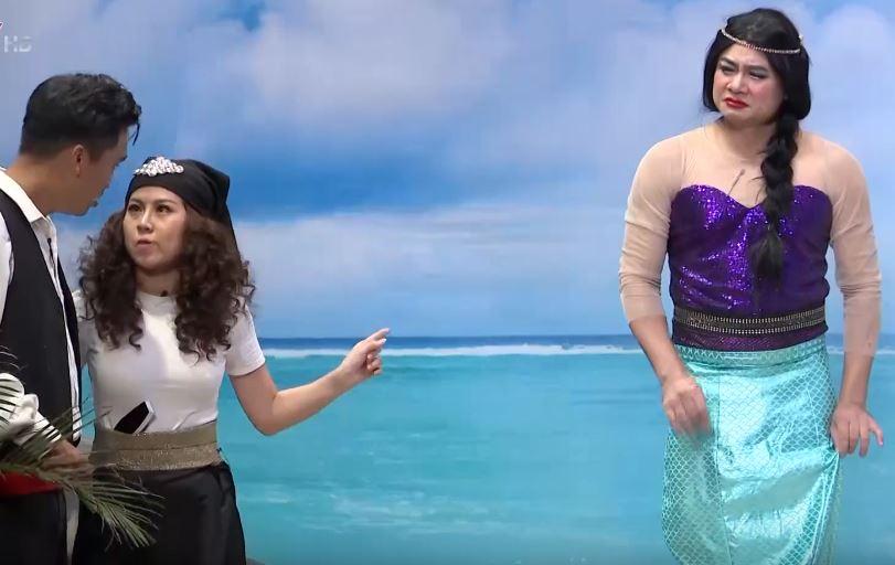 Ơn giời cậu đây rồi: Cười rách miệng xem Trấn Thành giả Lâm Khánh Chi dạy vợ bé-3