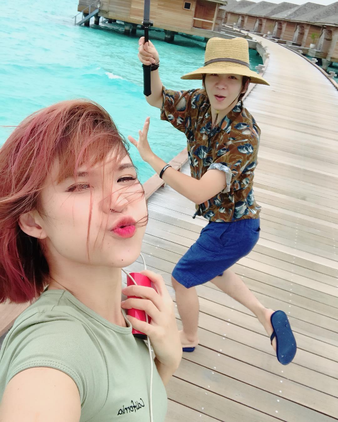 Khởi My tung clip ông xã Kelvin Khánh siêu lầy lội trong tuần trăng mật-3