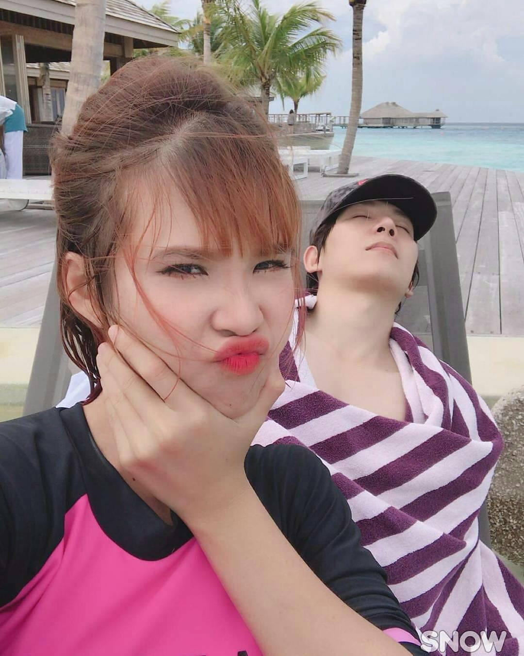 Khởi My tung clip ông xã Kelvin Khánh siêu lầy lội trong tuần trăng mật-5