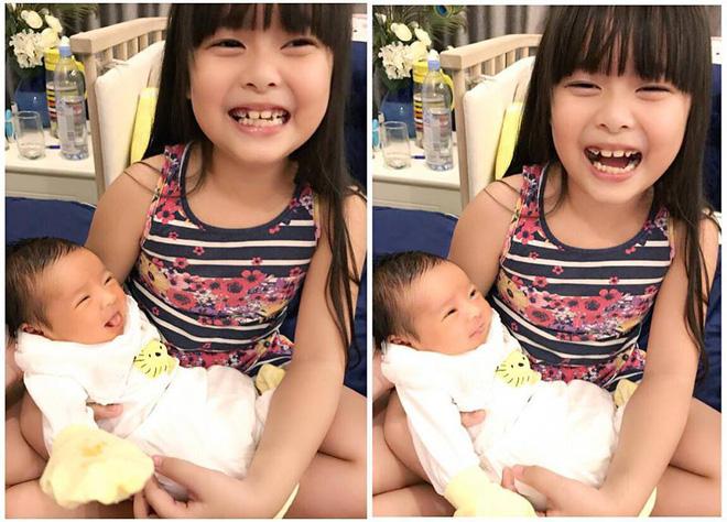 Sau loạt ảnh khoe eo thon, hot mom Hằng ‘Túi’ đăng ảnh con trai đầy tháng siêu yêu-6