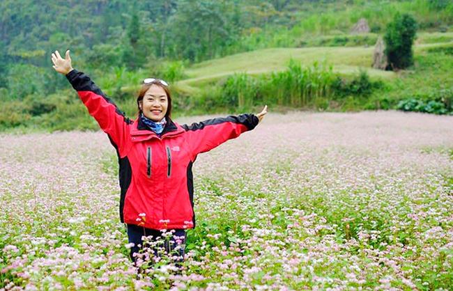 Phát cuồng vẻ đẹp hoa tam giác mạch bung nở trên sườn núi đá Hà Giang-9