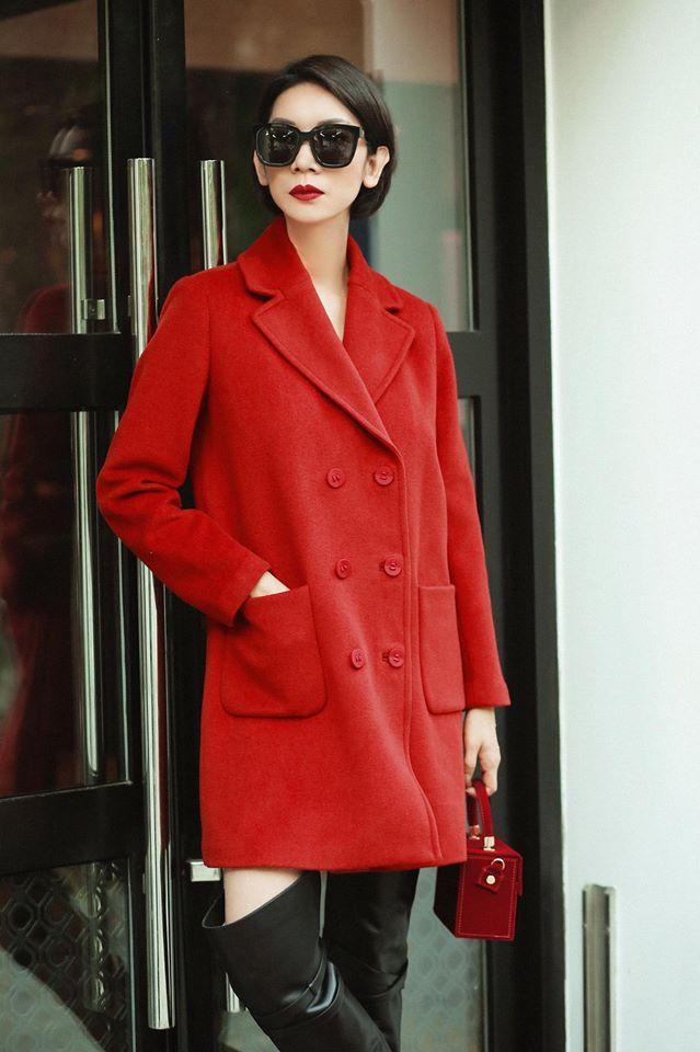 Tin sao Việt: Hoa hậu Thu Thảo hào hứng ăn phở mẹ nấu cùng chồng đại gia-9