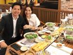 Tin sao Việt: Hoa hậu Thu Thảo hào hứng 'ăn phở mẹ nấu' cùng chồng đại gia